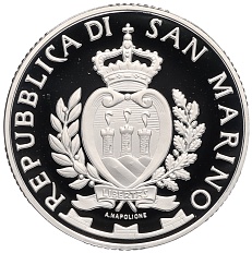 10 евро 2014 года Сан-Марино «2000 лет мосту Тиберия» — Фото №2