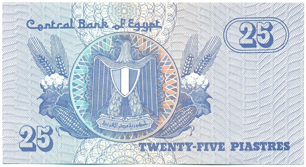 25 пиастров 2008 года Египет — Фото №2