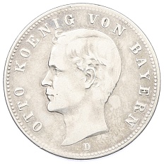 2 марки 1893 года Германия (Бавария) — Фото №1