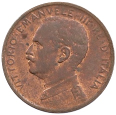 1 чентезимо 1914 года Италия — Фото №2