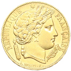20 франков 1851 года А Франция — Фото №2