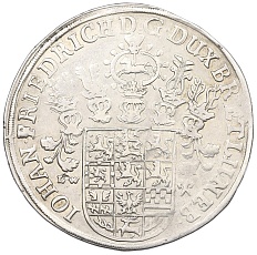 1 талер 1667 года Брауншвейг-Каленберг-Ганновер — Фото №2