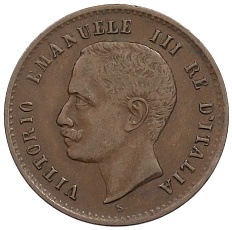 2 чентезимо 1906 года Италия — Фото №2