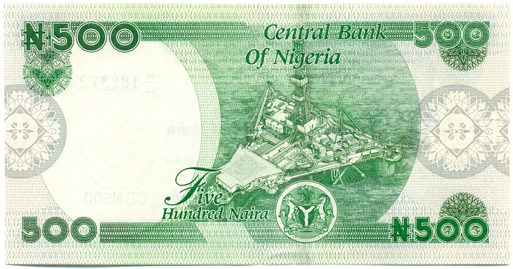 500 найра 2024 года Нигерия — Фото №2