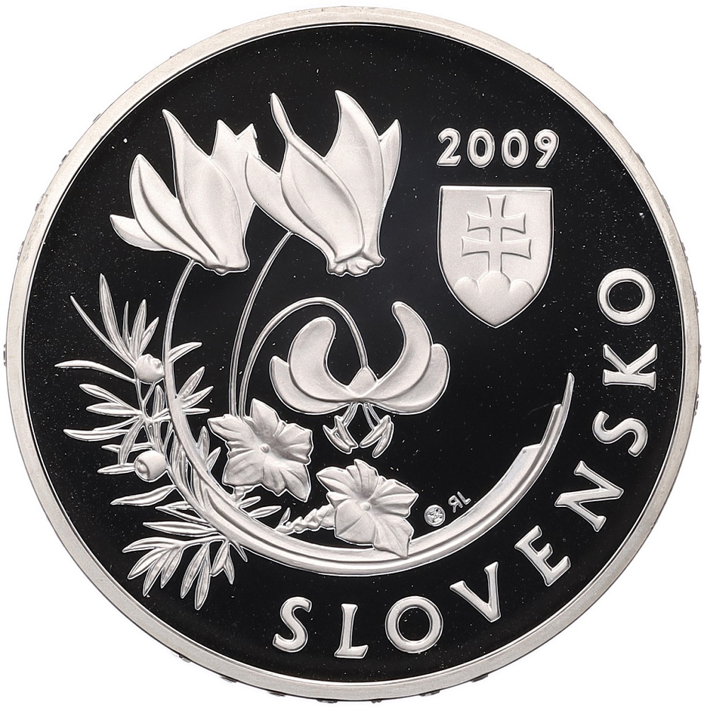 20 евро 2009 года Словакия «Национальный парк Велька Фатра» — Фото №2