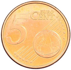 5 евроцентов 2007 года Финляндия — Фото №2