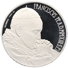5 евро 2013 года Ватикан «Понтификация Папы Римского Франциска» — Фото №2