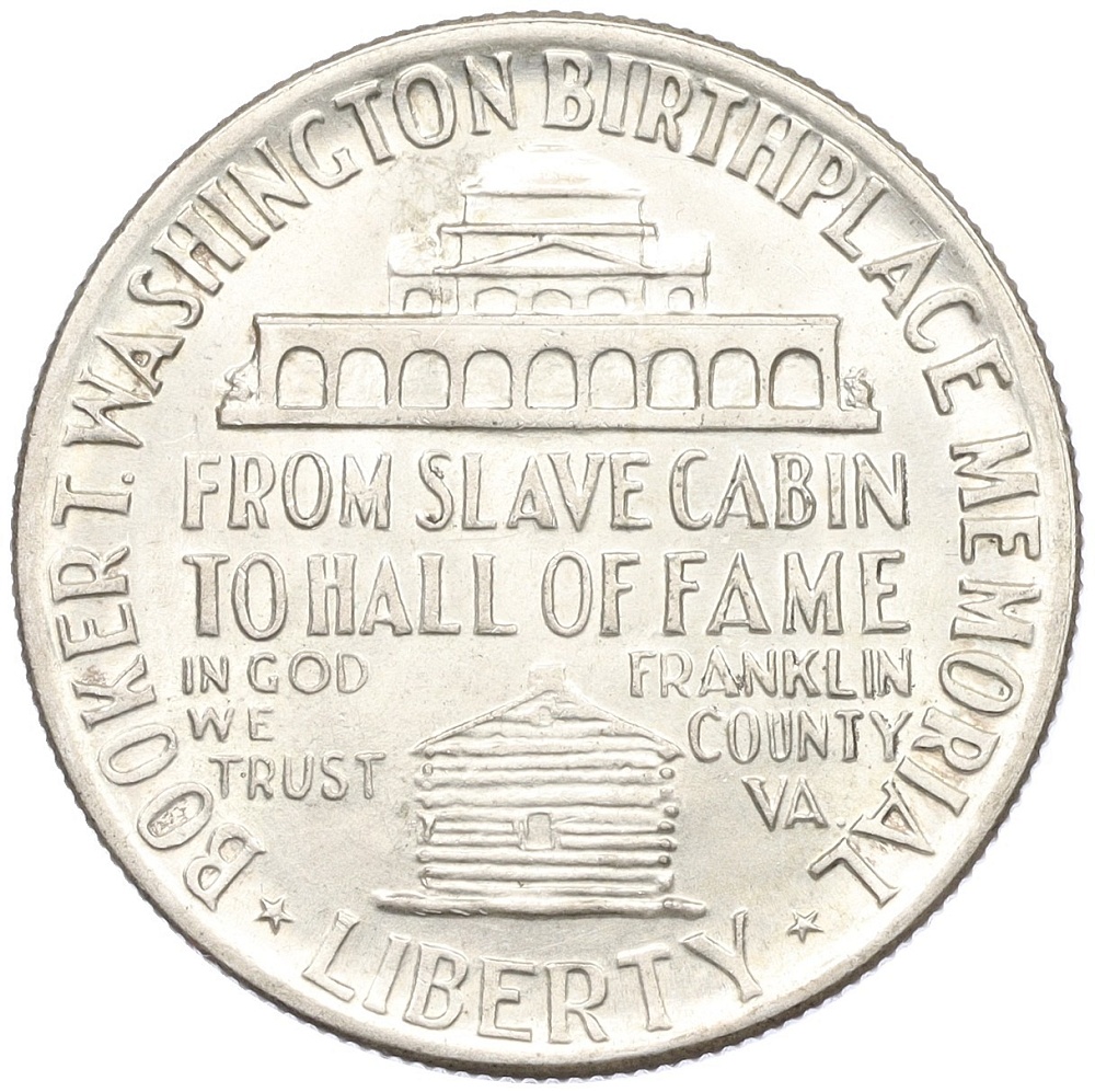 1/2 доллара (50 центов) 1946 года США «Букер Талиафер Вашингтон» — Фото №2