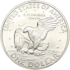 1 доллар 1972 года S «Эйзенхауэр» — Фото №2