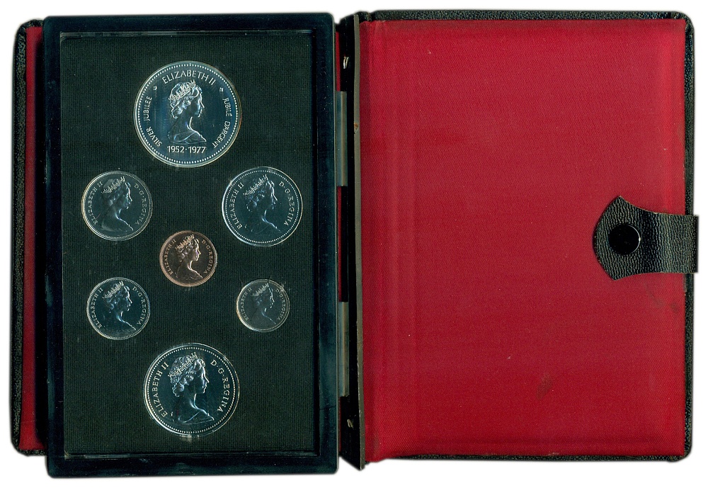 Годовой набор из 7 монет 1977 года Канада — Фото №2