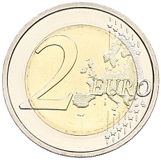 2 евро 2022 года A Германия «35 лет программе Эразмус» — Фото №2