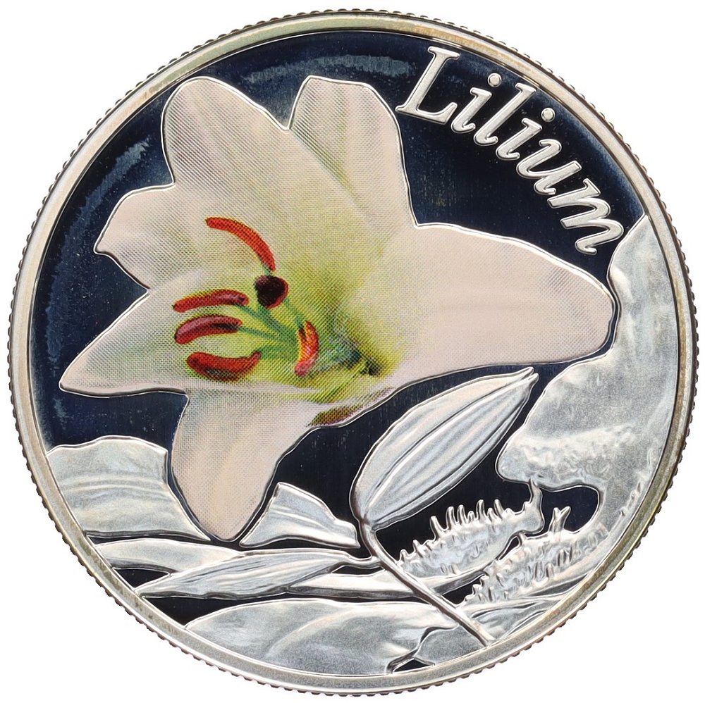 10 рублей 2013 года Белоруссия «Красота цветов — Лилия» — Фото №1