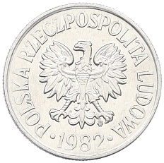 50 грошей 1982 года Польша — Фото №1