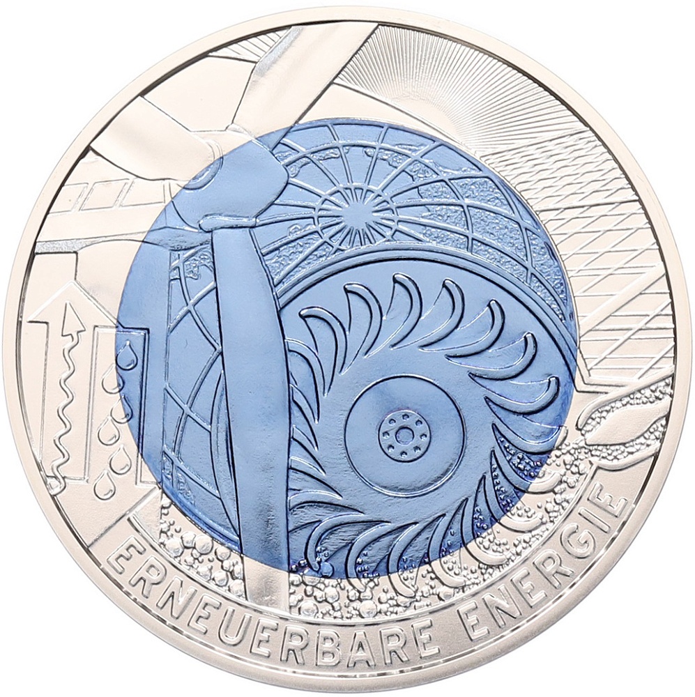 25 евро 2010 года Австрия «Возобновляемые источники энергии» — Фото №1