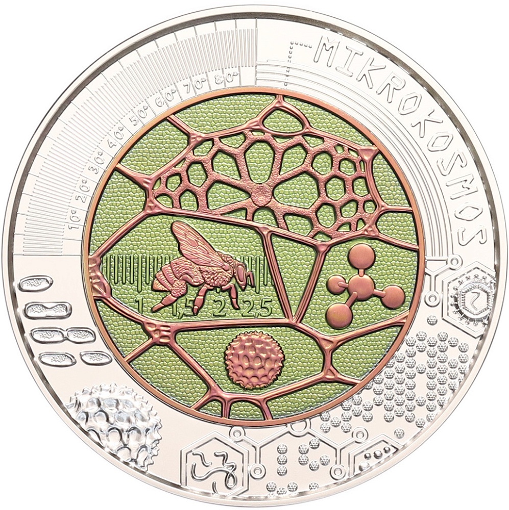 25 евро 2017 года Австрия «Микрокосмос» — Фото №1