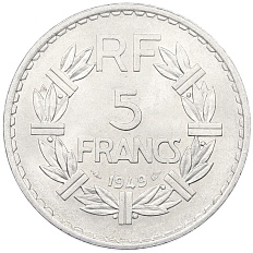 5 франков 1949 года Франция — Фото №1