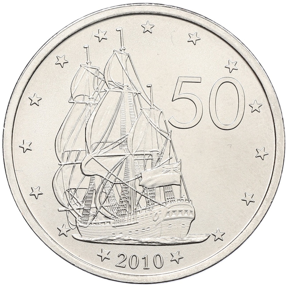 50 центов 2010 года Острова Кука — Фото №1
