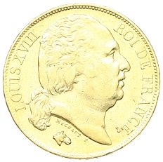 20 франков 1817 года А Франция — Фото №2