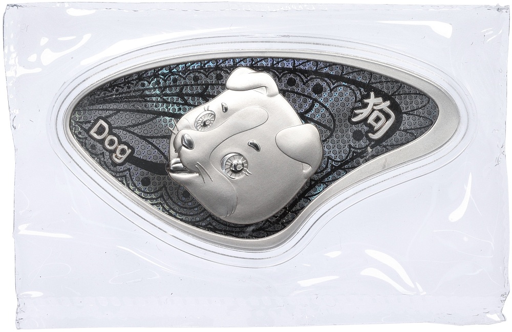 20 центов 2023 года Самоа «Китайский гороскоп — Год собаки» — Фото №1