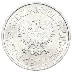 20 грошей 1973 года Польша — Фото №2