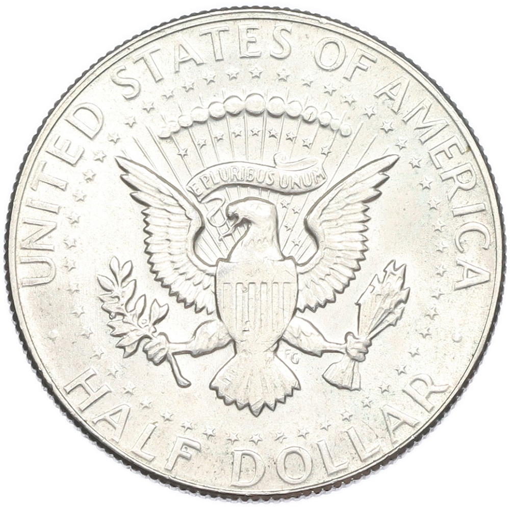 1/2 доллара (50 центов) 1969 года D США — Фото №2
