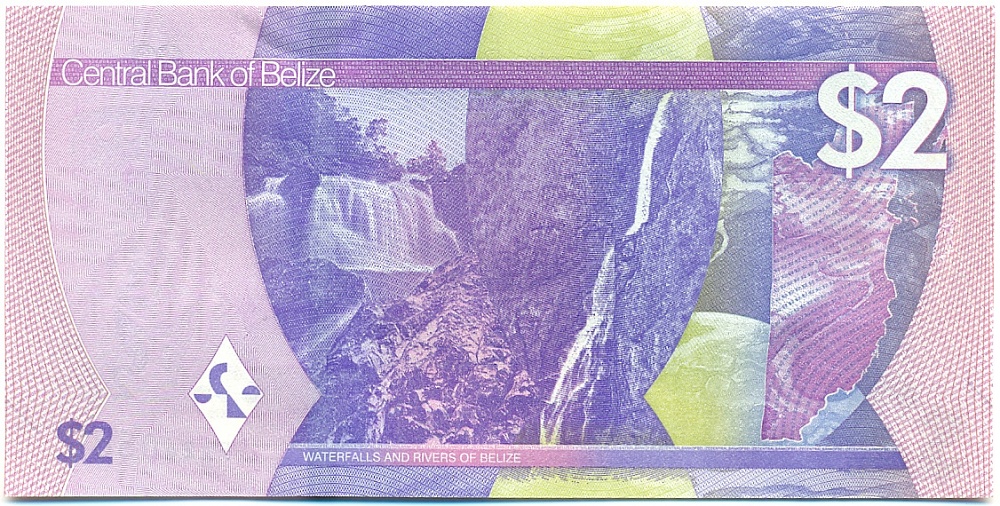 2 доллара 2025 года Белиз — Фото №2