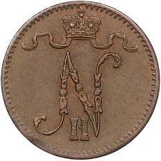 1 пенни 1915 года Русская Финляндия — Фото №2