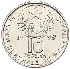 10 угий 1999 года Мавритания — Фото №1