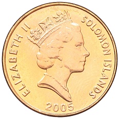 2 цента 2005 года Соломоновы острова — Фото №2