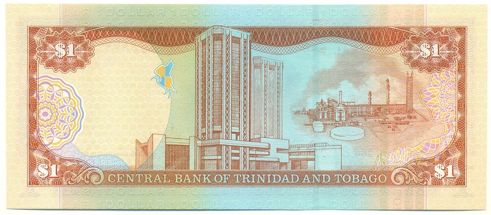 1 доллар 2002 года Тринидад и Тобаго — Фото №2