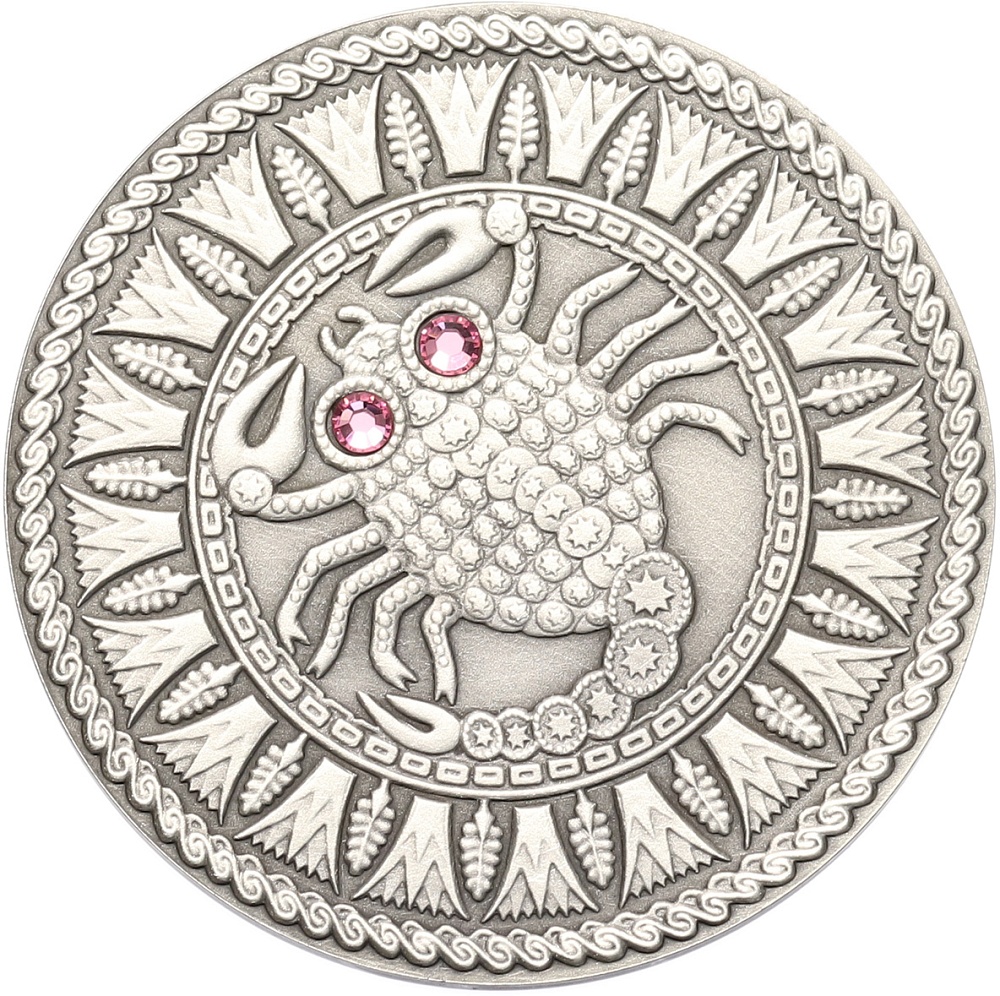 20 рублей 2009 года Белоруссия «Знаки зодиака — Скорпион» — Фото №1