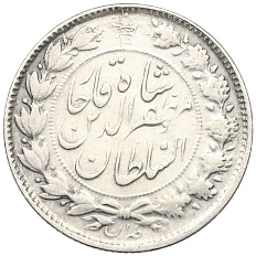 2000 динаров 1904 года (AH 1322) Иран — Фото №2