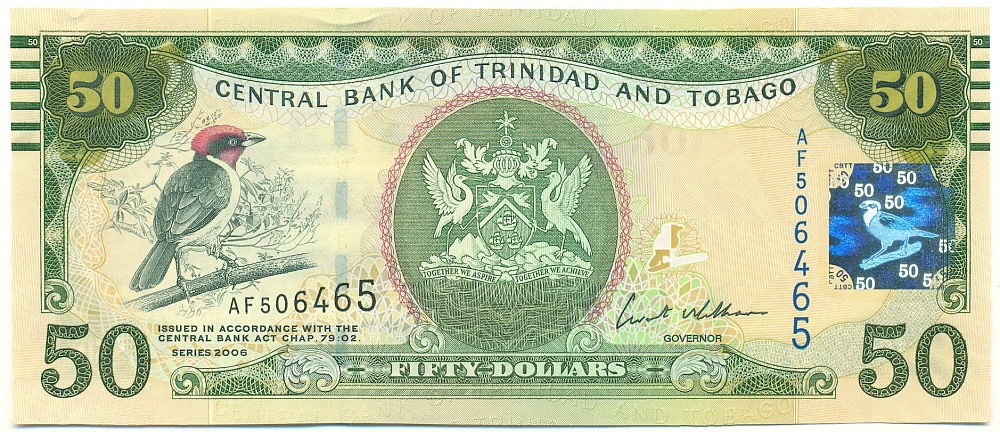 50 долларов 2006 года Тринидад и Тобаго — Фото №1
