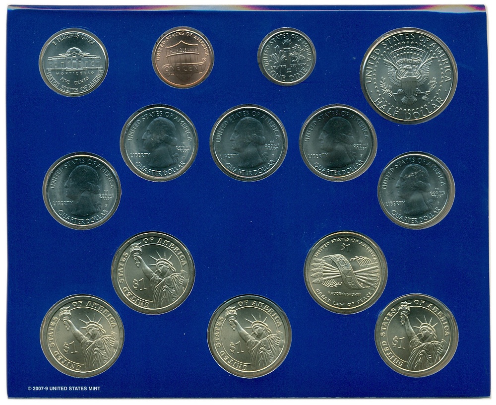 Набор монет 2010 года P США «Филадельфия» — Фото №2