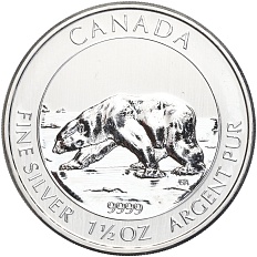 8 долларов 2013 года Канада «Полярный медведь» — Фото №1