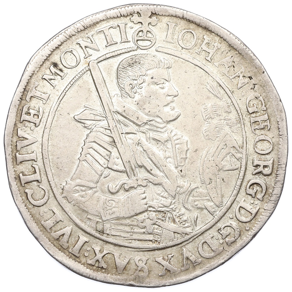 1 талер 1627 года Саксония (Альбертинская линия) — Фото №1