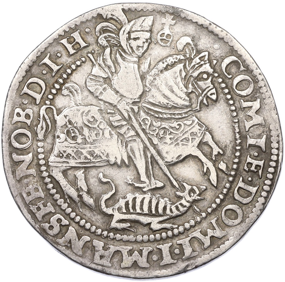 1 талер 1593 года Мансфельд-Фридебург — Фото №1