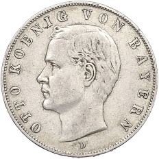 3 марки 1910 года Германия (Бавария) — Фото №1