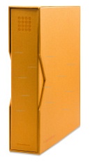 Альбом "OPTIMA PUR" без листов с защитным шубером, Оранжевый, LEUCHTTURM, 359518 — Фото №1