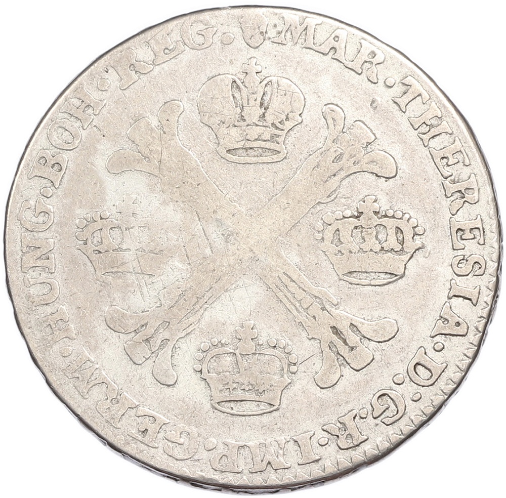 1/2 кроненталера 1764 года Австрийские Нидерланды — Фото №2