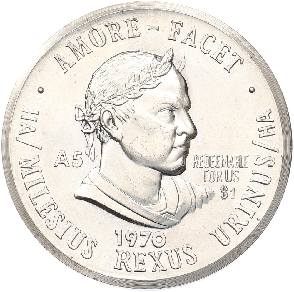 1 шиллинг 1970 года Сен-Бартелеми (Unusual) — Фото №1