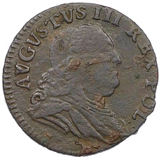 1 солид 1753 года Польша (Август III) — Фото №2