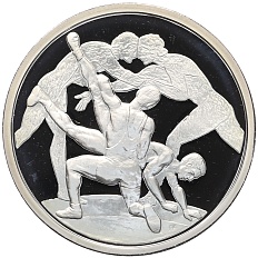 10 евро 2004 года Греция «XXVIII летние Олимпийские Игры в Афинах 2004 года — Борьба» — Фото №1
