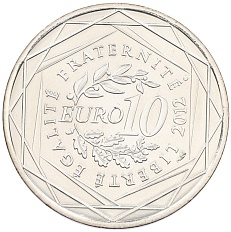 10 евро 2012 года Франция «Регионы Франции — Майотта» — Фото №2