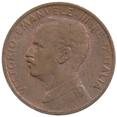 1 чентезимо 1912 года Италия — Фото №2