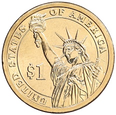 1 доллар 2011 года P США «18-й президент США Улисс Грант» — Фото №2