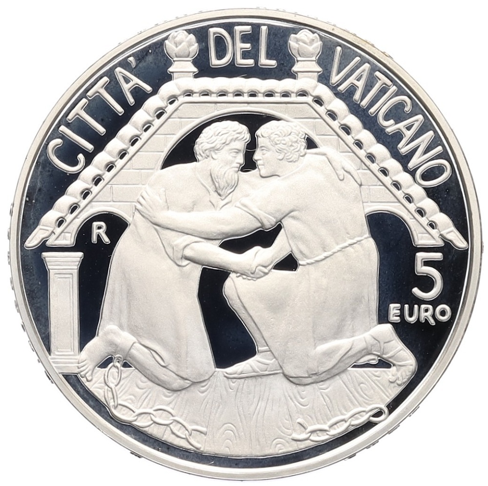 5 евро 2015 года Ватикан «Всемирный день мира» — Фото №1