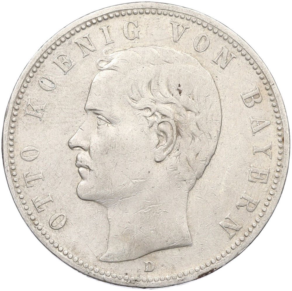 5 марок 1903 года Германия (Бавария) — Фото №1