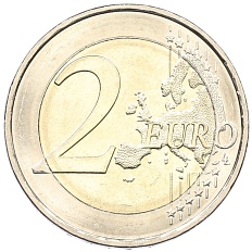 2 евро 2025 года J Германия «35 лет объединению Германии» — Фото №2