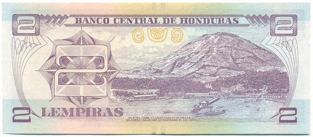 2 лемпира 2019 года Гондурас — Фото №2